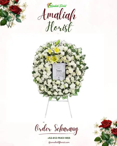 Krans Bunga Duka Geyer